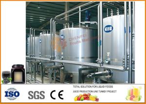 Quality Complete Tomato Paste Processing Line , Mulberry Jam Production Equipment wholesale
