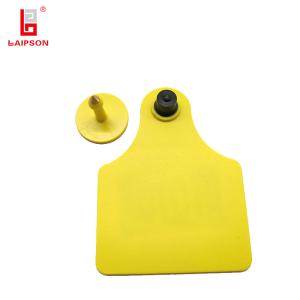 Quality TPU UHF RFID Livestock Ear Tag Tamperproof 890-960Mhz For Cattle Cow Bull Sheep wholesale