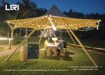 Outdoor Wooden Indian Adults Safari Teepee Tent For Campfire Party
