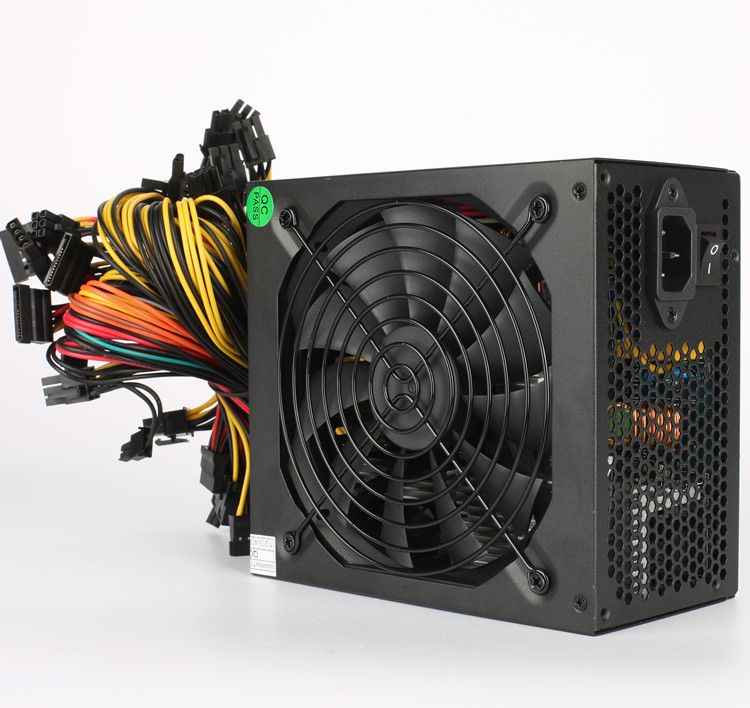 Power Supply PSU 1600W 1800W 2000W Multipath Case power supply 90plus+ gold PSU Switching LED Power Supply