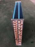 Horizontal Freezer Hot Water Coils HVAC Central Air Evaporator Copper Tube