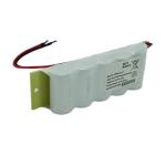 6.0V Emergency Light Ni Cd Battery 1800mAh 500 Times Cycles