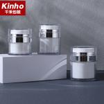 15-50g Acrylic Plastic Jar 30g Airless Cream Jar Vacuum Luxury Acrylic Reusable