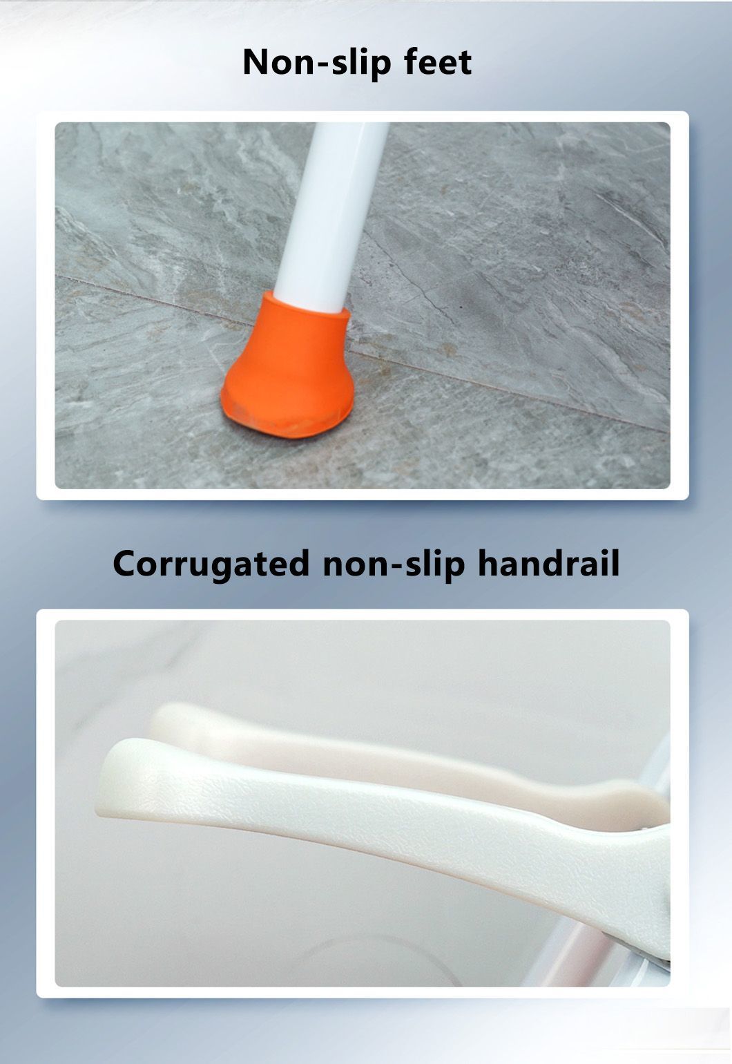Soft Foldable Shower Chair for Elderly Care Products Health Adjust Height Reclining Bath Chair for Elderly