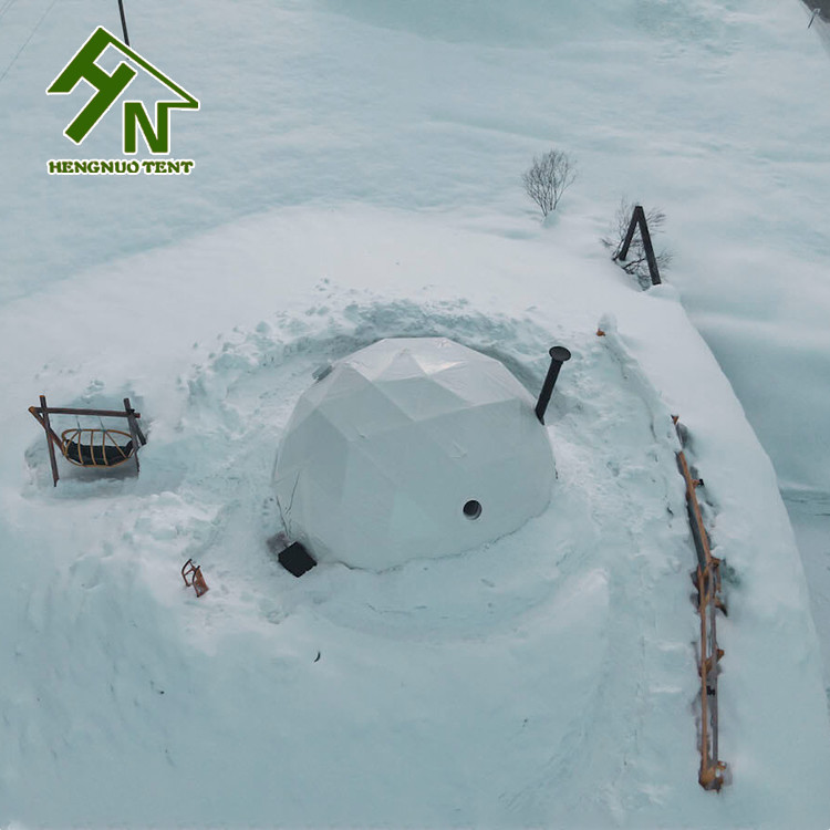 Allowed Temperature 30 Degrees Below Zero To 70 Degrees Above Zero Dome Hotel Tent