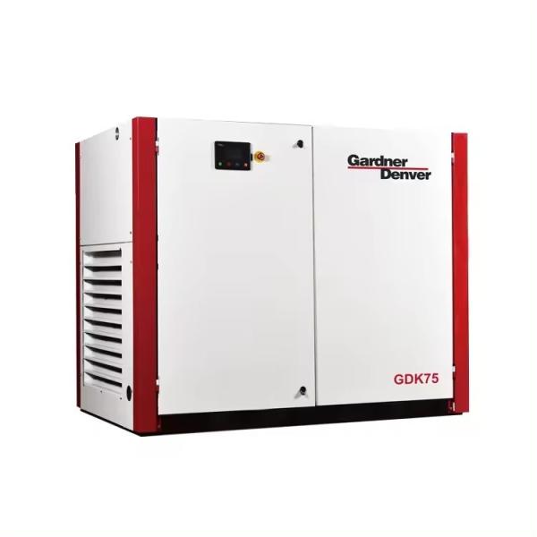 ISO8573 Class 0 Certified Oil-flooded Screw Air Compressor for Glass Manufacturi