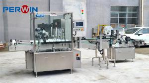 Quality Automatic Diagnostic Reagent Filling Line With 2 Filling Heads And Schneider Main Low Voltage Electrical Parts wholesale