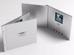 LCD color screen business Flip Book Video with rachargeble battery , 2.4 inch