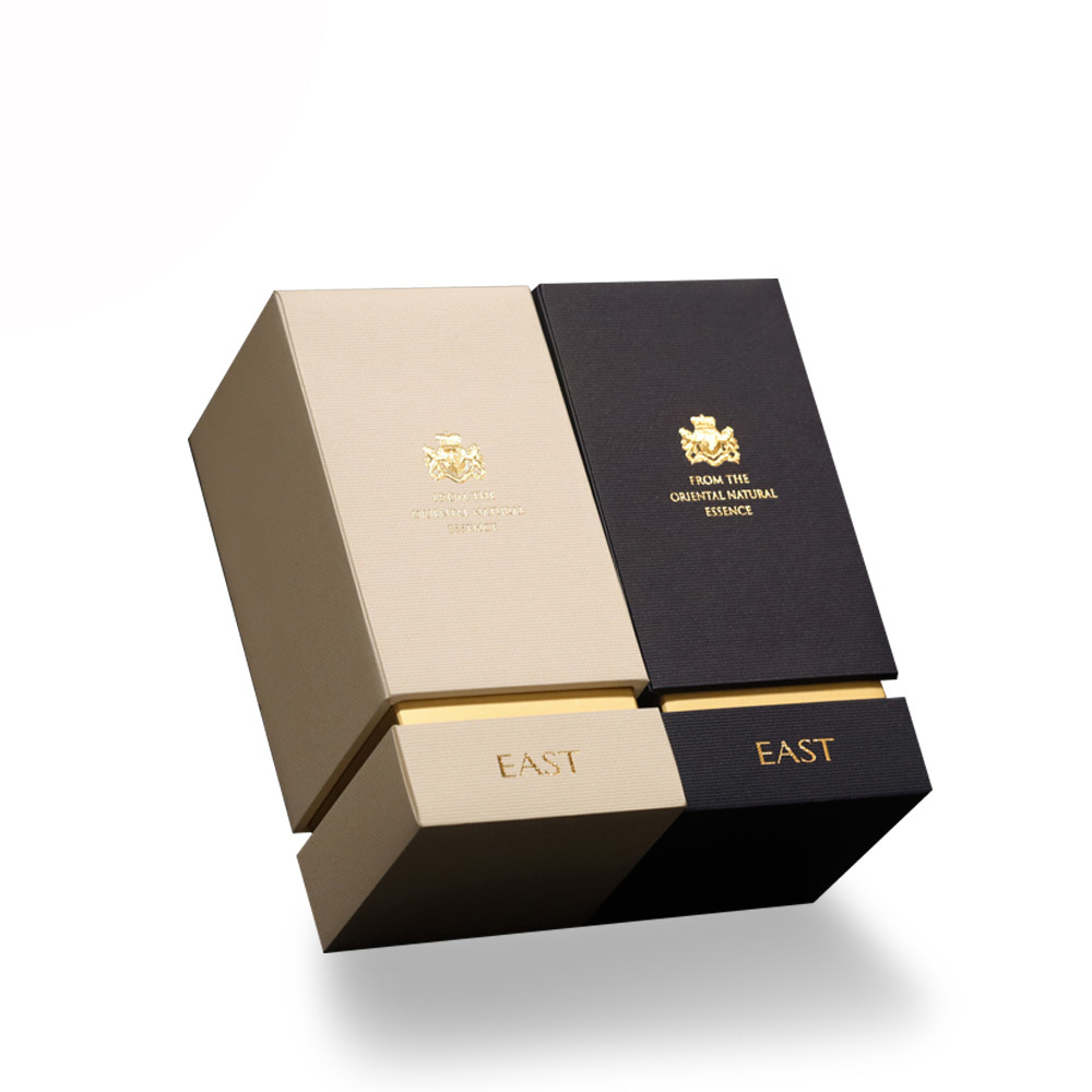 Cosmetic Fragrance Bottle Gift Box Packaging 2mm Cardboard Paper With Lid