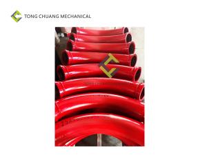 Quality Tailer Concrete Pump Elbow Pipe 45 Degree 500MM Easy Install wholesale
