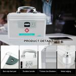 Medication Lock Box With Key, Locked Medicine Box, Lock Box For Medication,