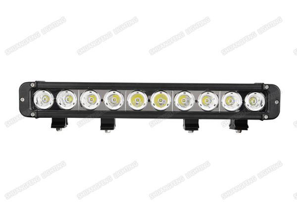 Waterproof Off Road 100w LED Light Bar Single Row For Trucks Utility Agricultura