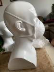 Danjun Cup Mask White 360-Degree Surround Protection