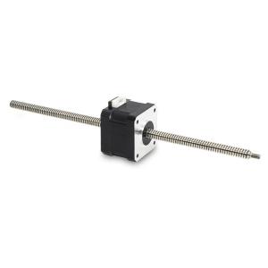 Quality Umot Micro Nema 17 Screw Linear Stepper Motor with 8mm Screw Diameter Linear Actuator wholesale