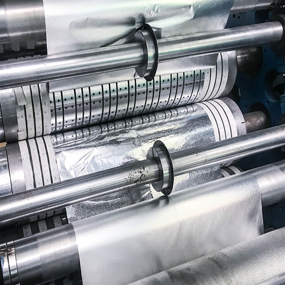 High Speed Aluminum Foil Sheet Folding Pop Up Foil Sheet Making Machine for Packaging