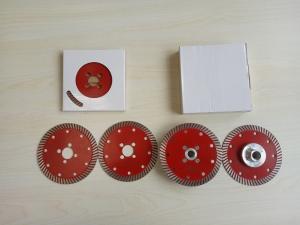 Quality Sintered Turbo Diamond Stone Cutting Blades , 4.5/7/9 inch Cut Off Saw Diamond Blade wholesale