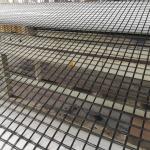 Karl Mayer Machine Produced 50-50kn Glass Fiberglass Geogrid for Roadbed