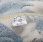 Flannel Baby Blankets For Spring / Autumn Soft Healthy Cartoon Print Blanket