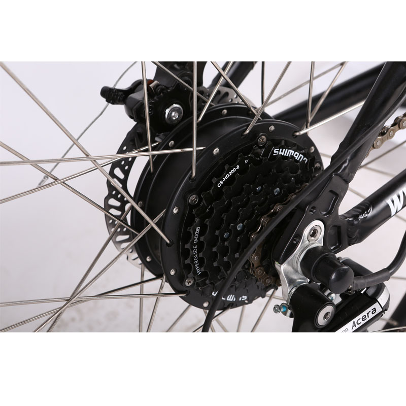 26 Inch City Road Electric Bike with 7 Speed and 36V10.5ah Battery Aluminum Alloy Frame