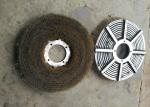 400mm Diameter Stainless Steel Crimped Wire Spiral Wound Cup Brushes For Wire