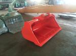 Smooth Excavator Cleaning Ditch Bucket Mud 0.6 - 1cbm