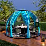 Outdoor sun and rain protection homestay automatic tent no dead Angle view PC