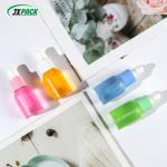 Transparent Skin Care Serum Dropper Bottle PET Plastic Sealing Type Pump Sprayer