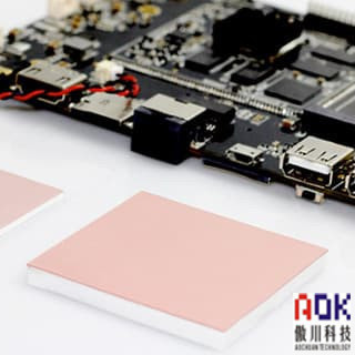 2.5g/cc CPU Ultra Soft Thermal Pad Heatproof For Laptop Cooling