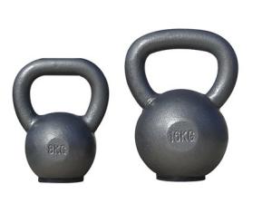 Quality Cast Iron Fitness Equipment Kettlebells with rubber bottom wholesale