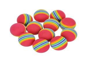 Quality Sponge EVA Golf Training Ball Round Shaped With Attractive And Bright Colors wholesale