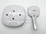 ABS plastic material chrome plating shower head hand shower top shower rain
