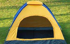 Quality Lightweight Camping Tent Single Layer Waterproof 3-4 Person Outdoor Camping Tent(HT6056-3-4person) wholesale