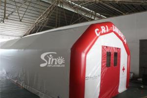 Quality Custom Outdoor Fast Setup Inflatasble Emergency Medical Shelter wholesale