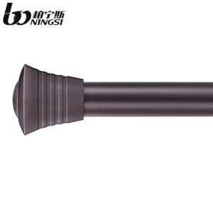 Quality 300cm Length 0.8mm Thickness 25mm Curtain Rod Ends For Curtain wholesale