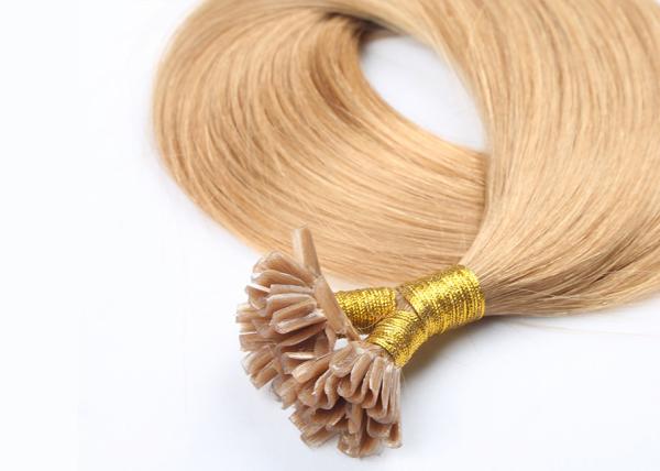 Full Cuticle Aligned Pre Bonded Hair Extensions Smooth Without Shedding Or