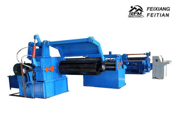 FX3-1250mm Metal Steel Coil Slitting Line , Sheet Metal Shearing Machine For