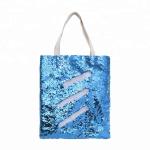 Customizable DIY Sublimation Blanks Magic Sequin Tote Bag 40*34cm