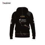 Fashion Embroidered Sports Hoodies Manufacture with Wicking Breathable