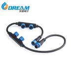 DTEAM-START LED Street Light Power Module Waterproof 4 Branch Cable Connector