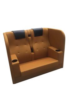 Quality Chaise Style Padded Cinema Room Chairs CCC Certification 535mm Depth wholesale