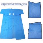Non-Sterile Isolation Gown M/L/XL Waterproof Breathable SMS Nonwoven Material