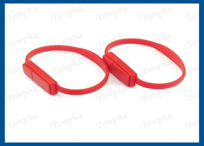 Colorful Wrist Usb Flash Drive , Wristband Usb Flash Drive Thumb Drives