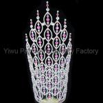 30 inch tall with 6 inch diameter not fully round pageant crowns and tiaras