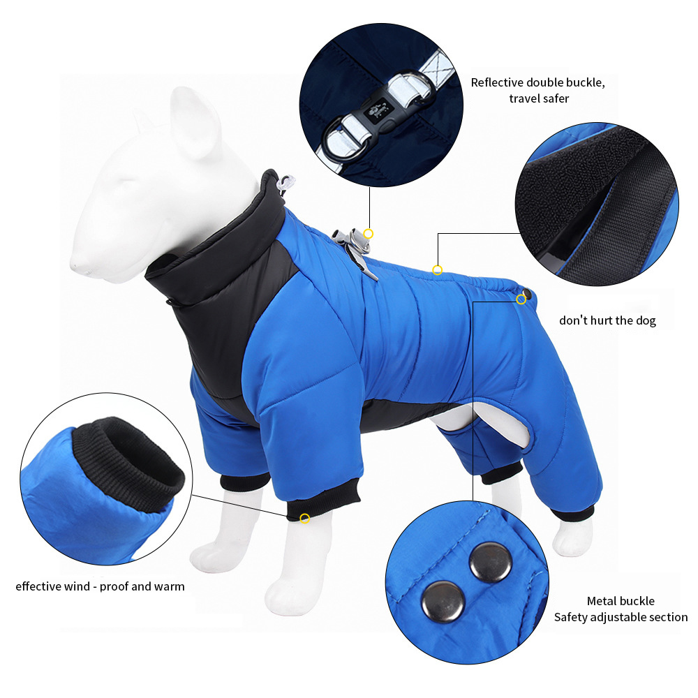 Pet Clothes Warm Waterproof Dog Winter Coats Jackets Apparel Accessory