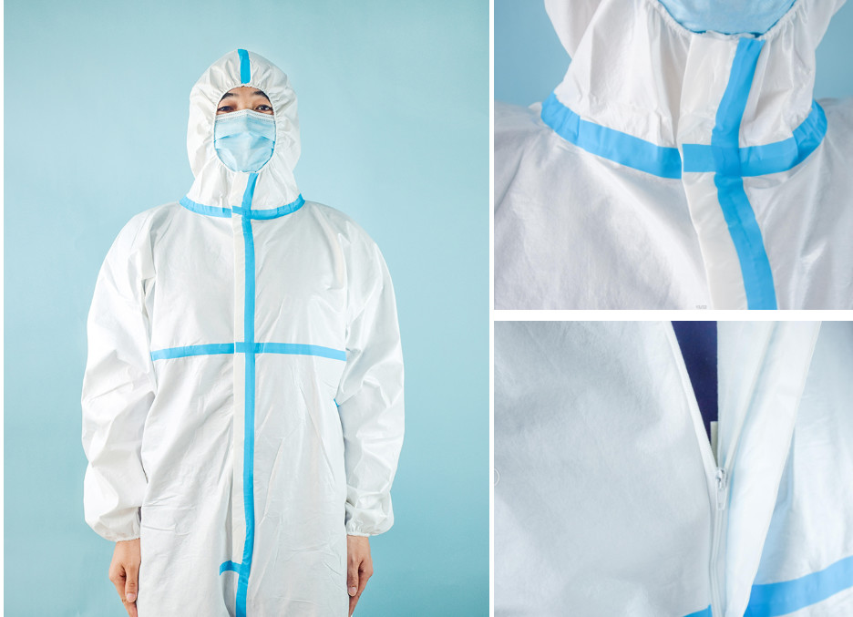Micro Porous Medical Protective Clothing GB19082 Standard