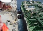 0.05Mpa 0.08Mpa Inflatable Marine Rubber Fenders , Good Air Tightness Floating