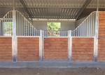 Heavy Duty Horse Stable Box Equipment with Bamboo Board Hot Dip Galvanized