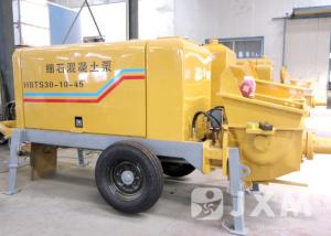 Quality Eco - Friendly Mobile Concrete Pump HBTS30-10 For Large Scale Construction wholesale