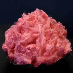 Quality Pink Biodegradable Natural Fibres Cotton Pulp Short Staple Fiber wholesale