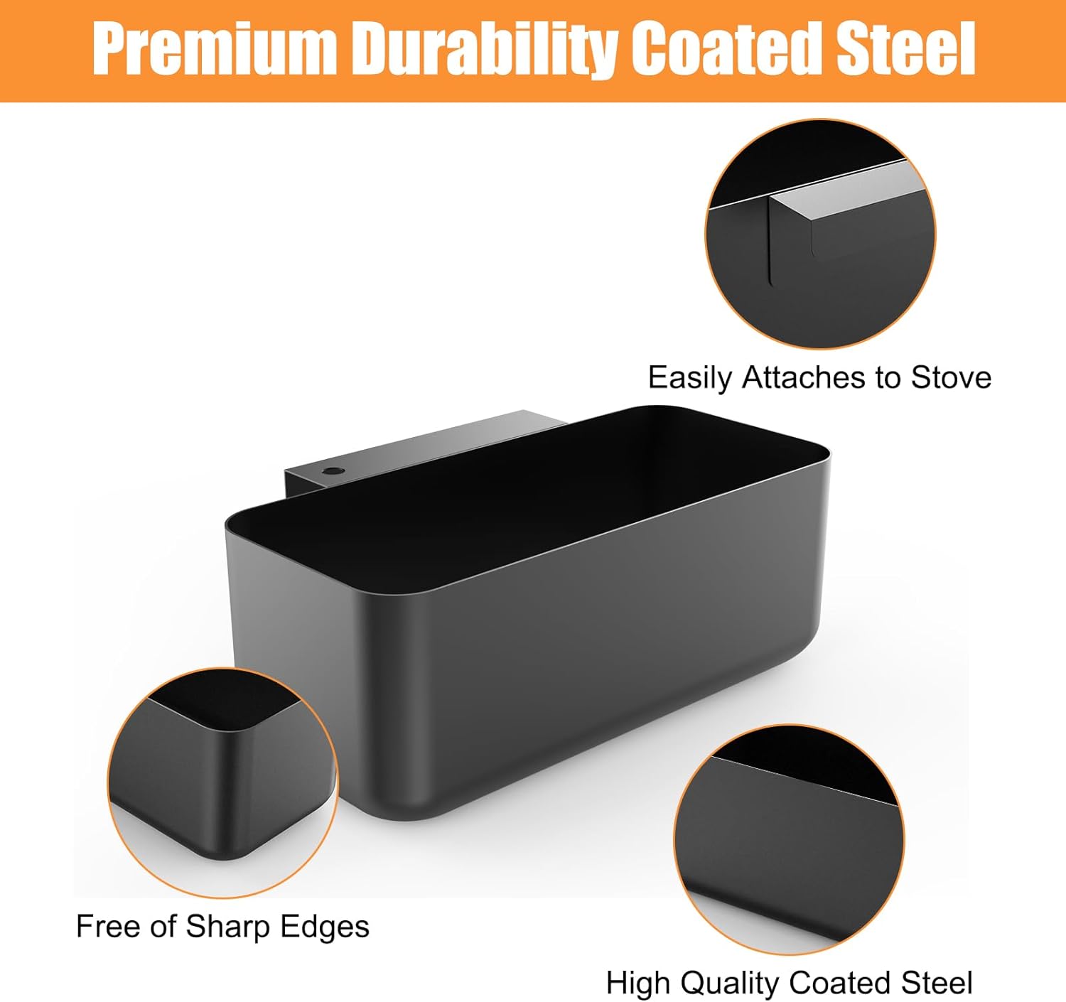 Drip Pans and Stainless Steel Mesh Screen Grease Catcher Pan for Blackstone Griddles